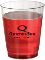 Stadium Cups: 8oz Clear Fluted Cups